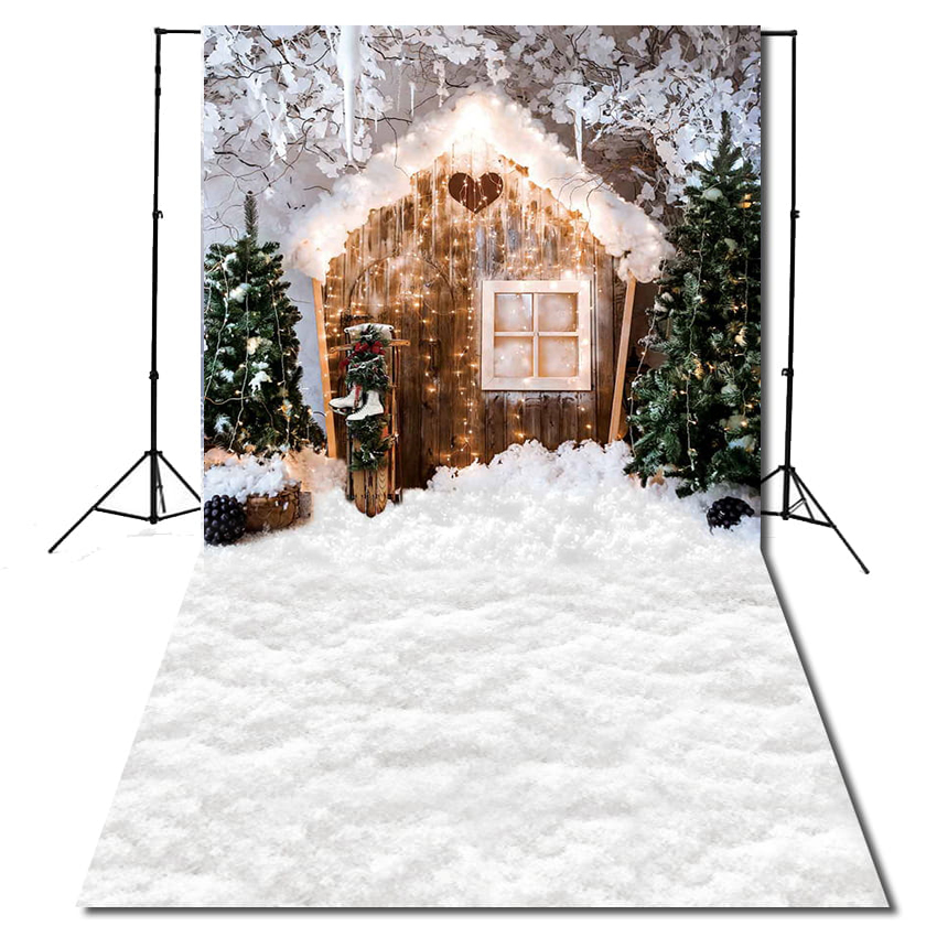 Vinylbaggrund jul køb hos Koldsø Fotografi / fotoprops.dk