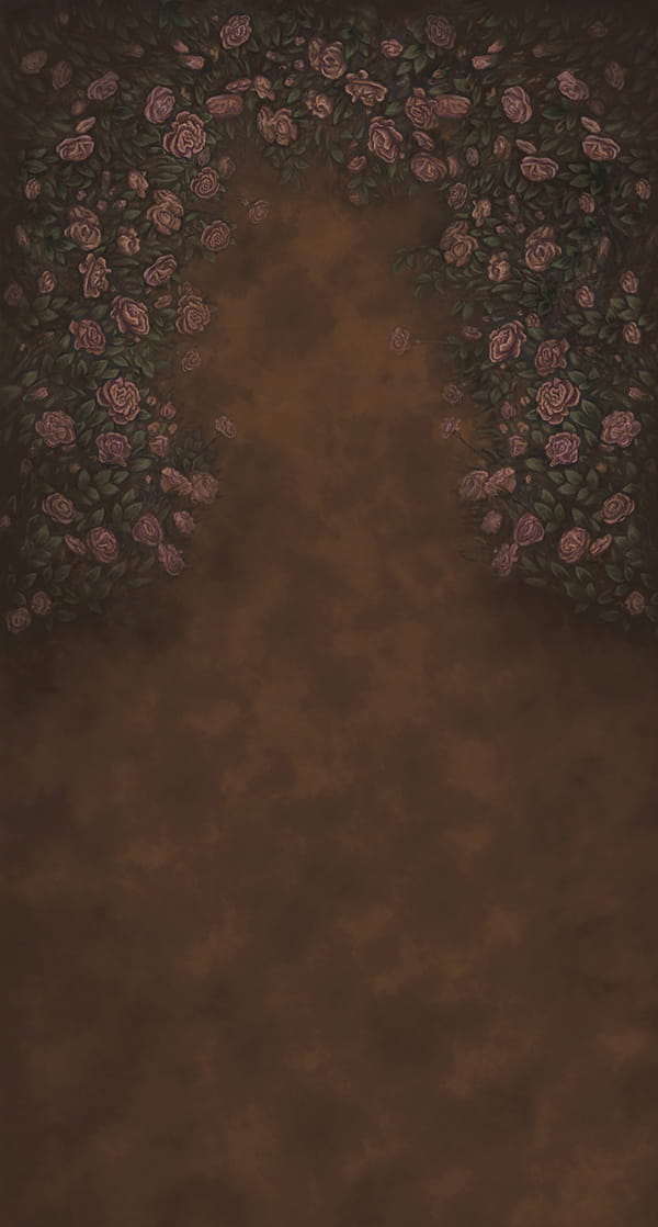 Vinylbaggrund Art Flowers køb hos Koldsø Fotografi / fotoprops.dk