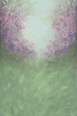 Vinylbaggrund Art Flowers køb hos Koldsø Fotografi / fotoprops.dk