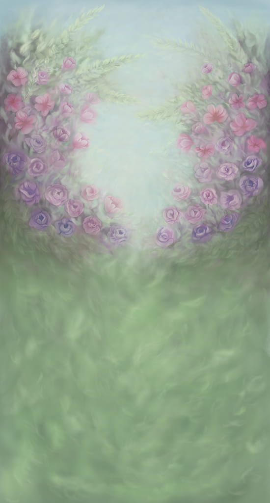 Vinylbaggrund Art Flowers køb hos Koldsø Fotografi / fotoprops.dk