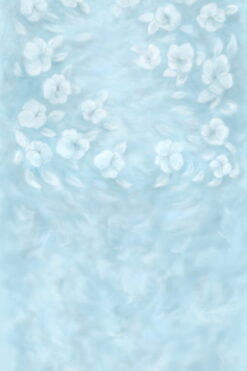 Vinylbaggrund Art Flowers køb hos Koldsø Fotografi / fotoprops.dk